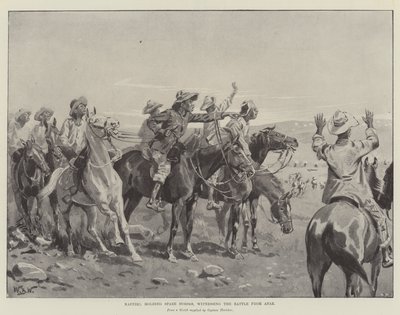 काफ़िर, स्पेयर हॉर्स पकड़े हुए, अफ़ार से लड़ाई का गवाह द्वारा विलियम बार्न्स ऊन