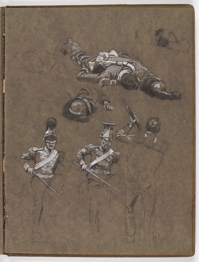 तेल चित्रकला के लिए अध्ययन झंडा: अल्बुहेरा, 16 मई, 1811 द्वारा विलियम बार्न्स ऊन