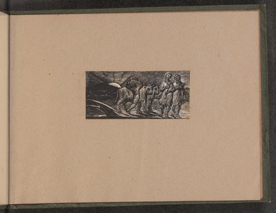 हल और बैलों के साथ खुशी से लौटता लड़का, 1821। द्वारा विलियम ब्लेक