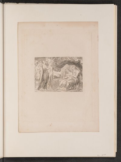 हर आदमी ने उसे पैसे का एक टुकड़ा भी दिया, 1825। द्वारा विलियम ब्लेक