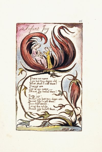 इन्फैंट जॉय, 1789 द्वारा विलियम ब्लेक