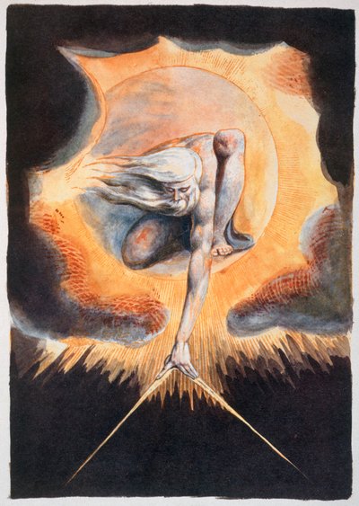 'द एनशिएंट ऑफ डेज', 1793 द्वारा विलियम ब्लेक