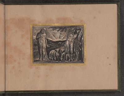 थेनोट और कॉलिनेट, 1821। द्वारा विलियम ब्लेक