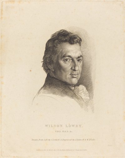विल्सन लोरी, 1825। द्वारा विलियम ब्लेक