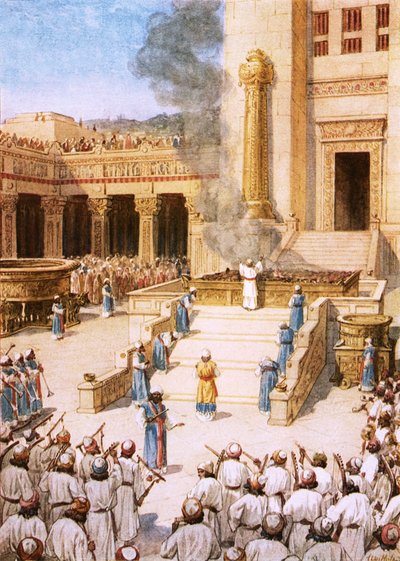 मंदिर का समर्पण द्वारा विलियम ब्रासी होल