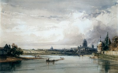 अफर से पेरिस सीन, c1835-1900 द्वारा विलियम कॉलो