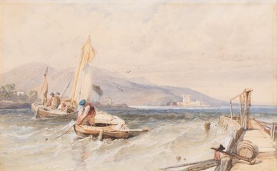 कैसल डगलस, लोचन लेवेन, 1849 द्वारा क्लार्कसन फ्रेडरिक स्टैनफील्ड