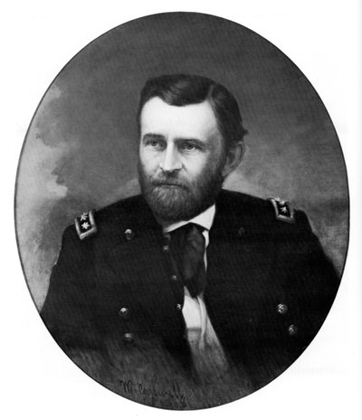 Ulysses S Grant, संयुक्त राज्य अमेरिका के 18 वें राष्ट्रपति, 20 वीं शताब्दी की शुरुआत में। द्वारा विलियम कॉगस्वेल