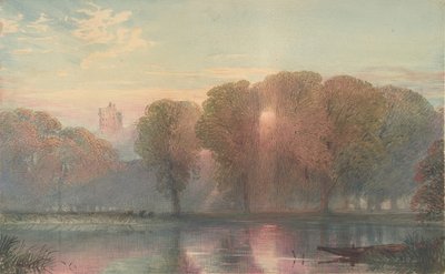 डैचेट से विंडसर, 1870-78। द्वारा विलियम कॉलिंगवुड स्मिथ