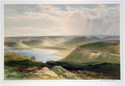 हार्बर के प्रमुख, सेबेस्टोपोल, &39;द सीट ऑफ़ वॉर इन द ईस्ट&39; से प्लेट, 1882 में कोलगही एंड कंपनी द्वारा प्रकाशित। द्वारा William Crimea Simpson