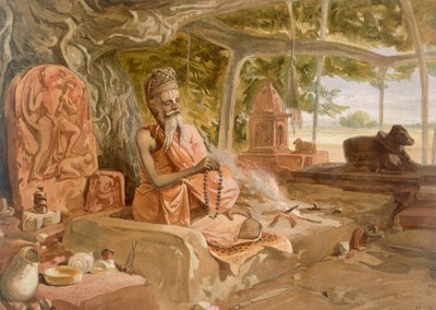 हिंदू फकीर, &39;इंडिया प्राचीन और आधुनिक&39;, 1867 से द्वारा विलियम क्रीमिया सिम्पसन