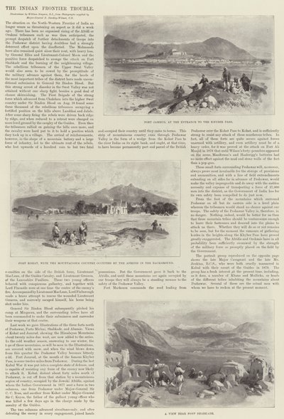 द इंडियन फ्रंटियर ट्रबल द्वारा विलियम क्रीमिया सिम्पसन