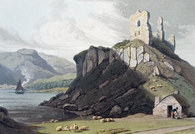 एरोस कैसल, आइल ऑफ मुल, स्कॉटलैंड, 1818 द्वारा विलियम डेनियल