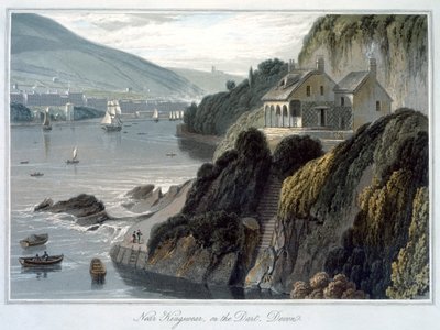 किंग्सवियर के पास, डार्ट पर, डेवोन, 1825 द्वारा विलियम डेनियल