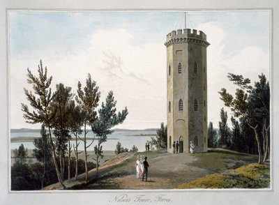 नेल्सन टॉवर, फ़ोरेस, मोरे, स्कॉटलैंड, 1821 द्वारा विलियम डेनियल