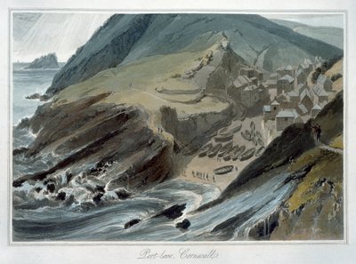पोर्ट लू, कॉर्नवाल, 1814-1825 द्वारा विलियम डेनियल