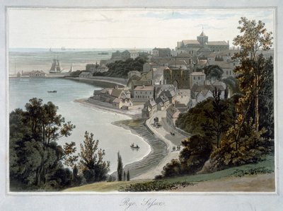 राई, ससेक्स, 1823 द्वारा विलियम डेनियल