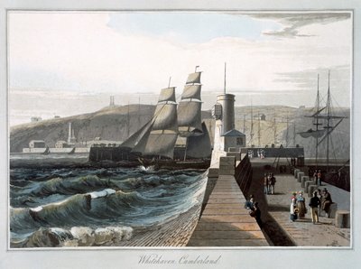 व्हाइटहेवन, कंबरलैंड, 1814-1825 द्वारा विलियम डेनियल