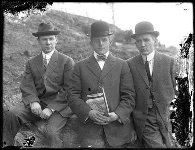 जेम्स आर। मर्फी पोर्ट्रेट समूह, c.1910-20 द्वारा विलियम डेविस हसलर