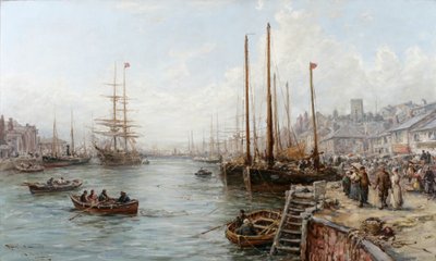 डगलस हार्बर, आइल ऑफ मैन द्वारा William Edward Webb