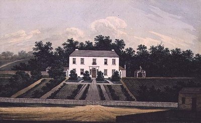 गवर्नमेंट हाउस, परमट्टा, न्यू साउथ वेल्स, 1805 (wc) द्वारा विलियम इवांस