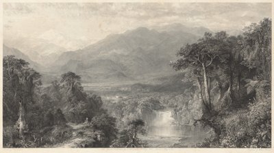 एंडीज़ का दिल द्वारा विलियम फॉरेस्ट, फ्रेडरिक एडविन चर्च के बाद