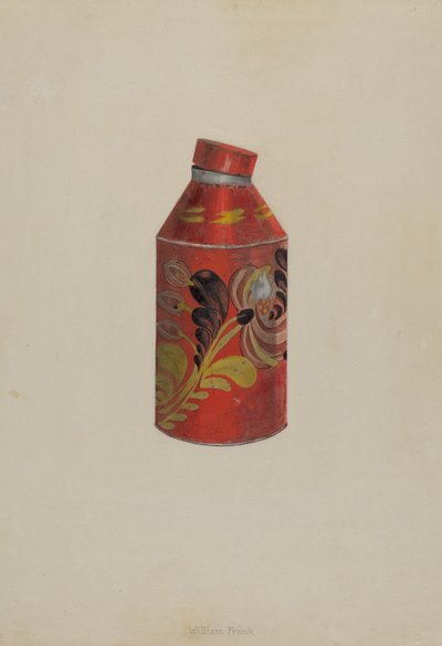 टॉलवेयर टी कैडी, सी। 1938. द्वारा विलियम फ्रैंक