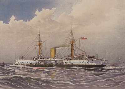 एचएमएस कोलोसस, प्रथम श्रेणी युद्धपोत द्वारा William Frederick Mitchell