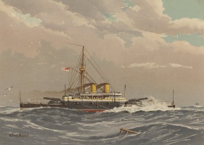 एचएमएस रॉडनी, प्रथम श्रेणी युद्धपोत द्वारा William Frederick Mitchell