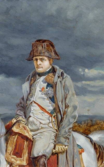 1814 में नेपोलियन (मीसोनियर के बाद) (कार्डबोर्ड पर तेल) द्वारा विलियम गेर्शम कॉलिंगवुड