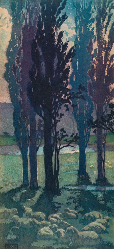 सितंबर चंद्रमा, c1901, 1928 द्वारा विलियम गिल्स