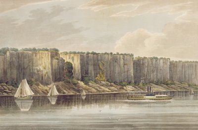 जे। हिल, 1821-25 द्वारा उत्कीर्ण, हडसन रिवर पोर्टफोलियो का नंबर 1 द्वारा विलियम गाय की दीवार