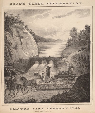 क्लिंटन फायर कंपनी, नंबर 41 द्वारा William H. Tuthill