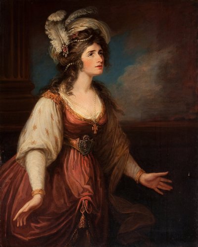 हैमिल्टन, विलियम (1751-1801) द्वारा सारा सिडन्स (1755-1831) अल ज़ारा का पोर्ट्रेट। कैनवास पर तेल, सीए 1784। आयाम: 127x101,6 सेमी। निजी संग्रह द्वारा विलियम हैमिल्टन