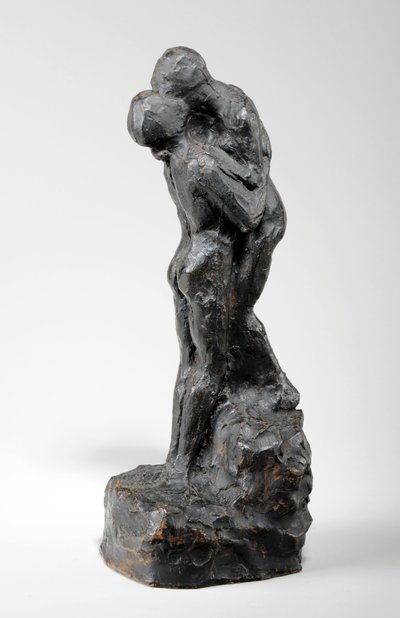 चुंबन, c.1916 (पेंट प्लास्टर) के लिए Maquette (भी 440,230 देखें) द्वारा विलियम हैमो थॉर्नक्रॉफ्ट