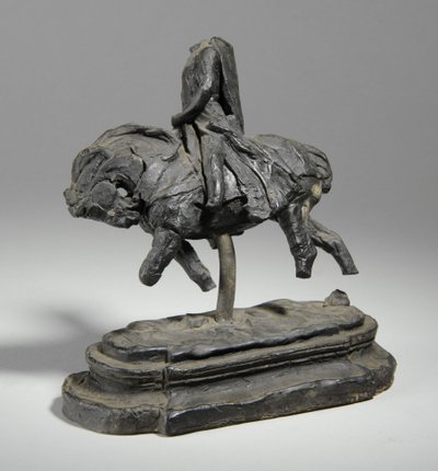 एडवर्ड I, c.1893 (प्लास्टिसिन) की एक समान प्रतिमा के लिए Maquette द्वारा विलियम हैमो थॉर्नक्रॉफ्ट