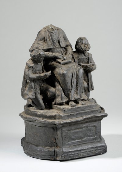 जॉन कोलेट के स्मारक के लिए Maquette द्वारा विलियम हैमो थॉर्नक्रॉफ्ट