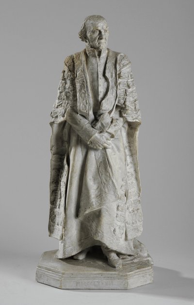 लंदन, द स्ट्रैंड पर विलियम एवर्ट ग्लैडस्टोन की प्रतिमा के लिए Maquette, c.1905 द्वारा विलियम हैमो थॉर्नक्रॉफ्ट