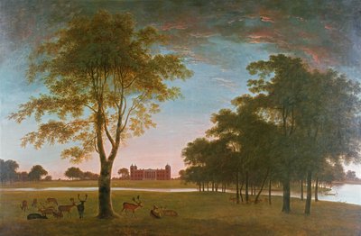 Osterley हाउस और शाम को पार्क द्वारा William Hannan
