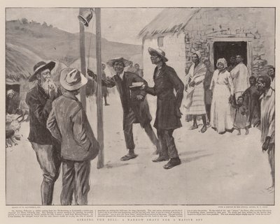 द रिंगिंग द बेल, ए नैरो शेव फॉर ए नेटिव स्पाई द्वारा विलियम हैथेरेल्ल