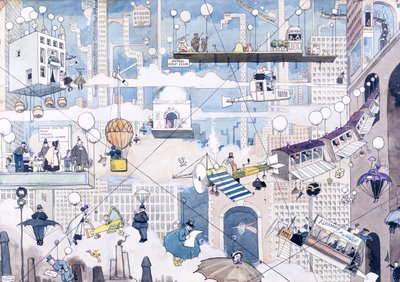 हवाई जीवन द्वारा William Heath Robinson