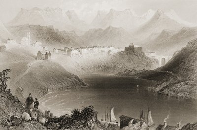 जॉर्ज पुण्य, 1860 के दशक के &39;सीन एंड एंटिक्विटीज&39; से क्लिफ़डेन, कोनीमारा, काउंटी गॉलवे द्वारा विलियम हेनरी बार्टलेट
