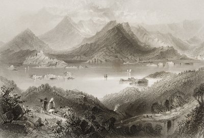 जॉर्ज पुण्य, 1860 के दशक के &39;दृश्यों और प्राचीन वस्तुओं&39; से ग्लेनगैरिफ, काउंटी कॉर्क, आयरलैंड द्वारा विलियम हेनरी बार्टलेट