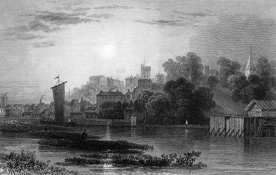 माल्डोन, एसेक्स, हेनरी एडलार्ड द्वारा उत्कीर्ण, 1831 द्वारा विलियम हेनरी बार्टलेट