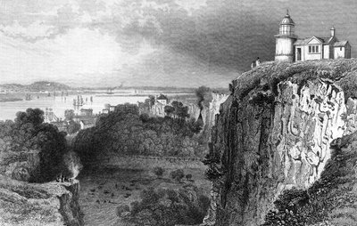 Purfleet, Essex, John Rogers द्वारा उत्कीर्ण, 1832 द्वारा विलियम हेनरी बार्टलेट
