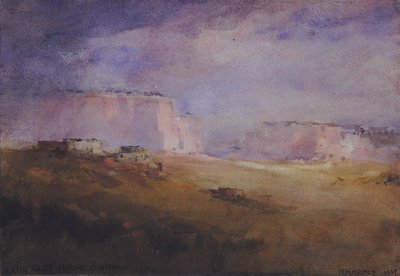 क्लिफ हाउस कंट्री में, 1929। द्वारा विलियम हेनरी होम्स