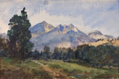व्योमिंग फुट हिल्स, 1921। द्वारा विलियम हेनरी होम्स