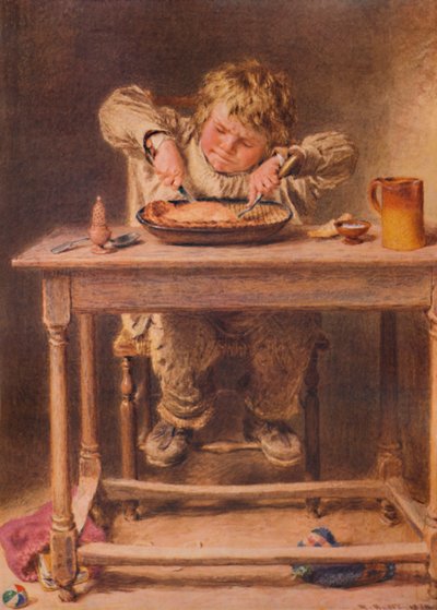द अटैक, 1834, 1935 द्वारा William Henry Hunt