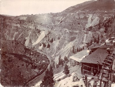 गिलमैन और ईगल नदी घाटी, c.1880-90 द्वारा विलियम हेनरी जैक्सन