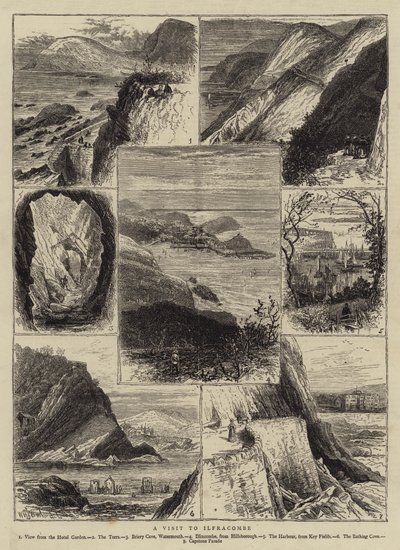 Ilfracombe का दौरा द्वारा विलियम हेनरी जेम्स नाव